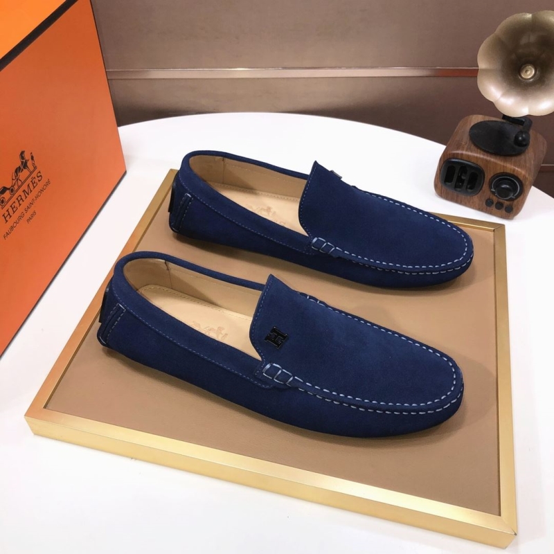 H**mes leather shoes